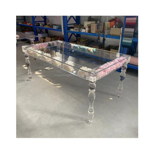 Đạo Cụ Sự Kiện Đám Cưới Thuê Bàn Làm Bánh Acrylic Bàn Ma Để Trang Trí Sinh Nhật - Product Image 3