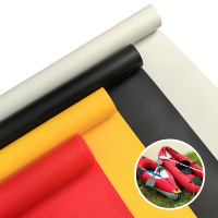 Bâche en PVC soudable 0.9mm 1100Gsm Bâche robuste 1100Gsm avec caractéristique ignifuge et étanche pour les caisses de bateaux gonflables