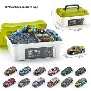 Coche de <span class=keywords><strong>Juguete</strong></span> de Aleación Fundida a Presión 1:64 con Caja de Almacenamiento, Vehículo en Miniatura de Simulación Promocional al por Mayor para Regalo de Niños - Product Image 6