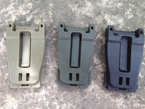 คลิปสายรัดพลาสติก Webbing แคลมป์วงคลิปสลิปกันชน Carabiner พับเชื่อมต่อล็อคกระเป๋าเป้สะพายหลังยุทธวิธี M Olle หัวเข็มขัด - Product Image 3