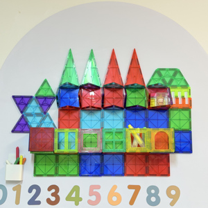 Lavagna Magnetica Adesiva da Parete 100x60cm, Rimovibile, Certificata EN71, per Bambini - Product Image 1