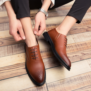 <span class=keywords><strong>Zapatos</strong></span> de vestir de hombre <span class=keywords><strong>baratos</strong></span> de alta calidad en China para hombre Shaw Leather Smart Series Dress <span class=keywords><strong>Oxford</strong></span> Shoe GENUINE Leather Cow Leather Rubber - Product Image 2