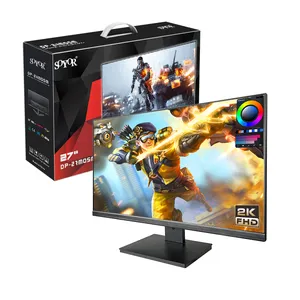 Obral besar Monitor PC Gaming Panel IPS 23.8 inci 1k 75Hz dengan dudukan dapat diatur