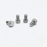 Vis moletées anodisées M2 M3 M4 M5 M6, système d'measurement en pouces, en titane et aluminium durables
