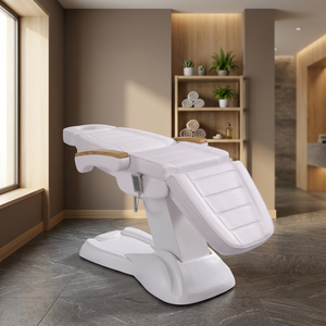 Electrically Adjustable <b>Portable</b> Beauty Bed Multiple Functions (Eyelash Beautification Tattooing) PU Leather Modern Design Salon - Product Image 5