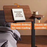 Mesa de Cama Ajustable en Altura, Económica, Fácil de Montar, Duradera, de Estilo Moderno, Mesa de Computadora para el Hogar o la Oficina