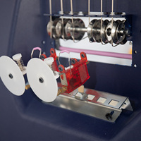 Machine à tricoter à col et poignets de pull en jacquard plat entièrement automatisée et informatisée