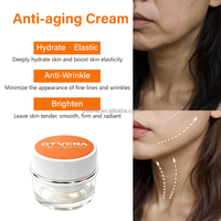 Crème visage anti-rides au collagène OTVENA, lisse les rides du front, nourrissante, liftante, raffermissante, soin cosmétique pour la peau