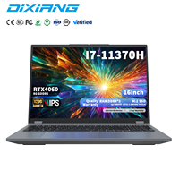 Laptop da Gaming 16 Pollici I7 11370H 11a Gen RTX 4060 RAM 8GB 32GB SSD 512GB 1TB 144Hz Tastiera RGB Notebook OEM