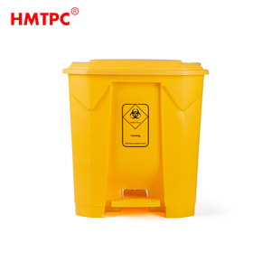 Small Size PP 30L 50L 80L 100L Plastic Grey Pedal <strong>Bin</strong> Plastic Waste <strong>Bin</strong> - Product Image 2
