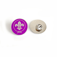 Souvenirs de haute qualité : Épingles en métal émaillé pour scouts du monde entier, insigne de scout de Palestine pour les camps internationaux de scouts