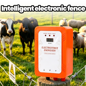 Nouvel Électrificateur de Clôture Électrique pour Bétail, Moutons et Chevaux avec Contrôleur de 8KV Haute Tension et Portée de 1 à 10 000m - Product Image 6