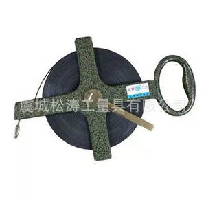 Cinta Métrica Enrollable Songchuang de 50 Pies con Hoja de Acero y Bloqueo Manual para Uso en Construcción - Product Image 1