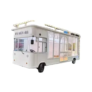 Round Van Food Trucks/food Vending Trailer Cars/bbq Food Trailers