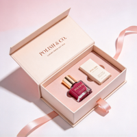 Boîte à vernis à ongles avec logo personnalisé, boîte cadeau en carton de luxe pour flacon cosmétique, vente en gros, usine OEM