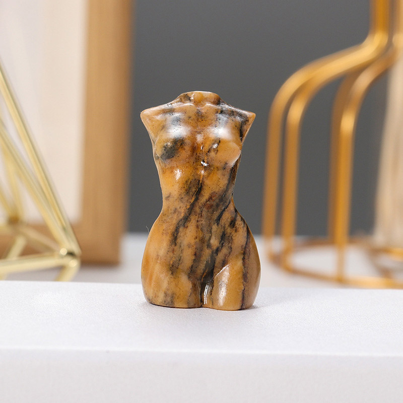leopard skin jasper goddess body model