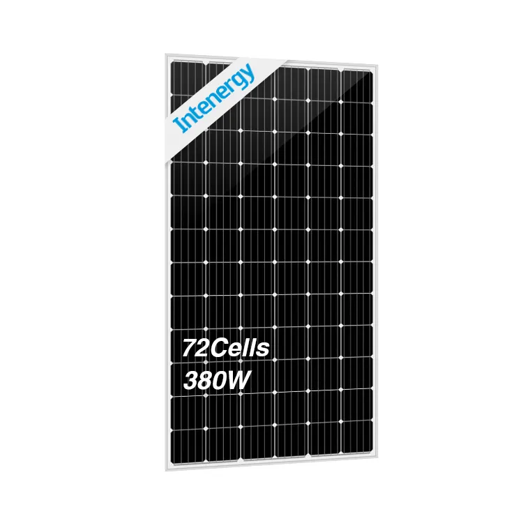 सस्ते कीमत मोनो 350w 360w 370w 380w 72 कोशिकाओं सौर पैनल