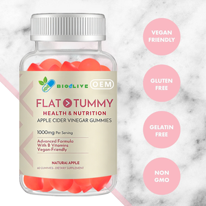 Gummies de Vinaigre de <span class=keywords><strong>Cidre</strong></span> de Pomme ACV OEM – Complément de 60 unités pour la Perte de Poids et le Soutien Cardiaque - Product Image 3
