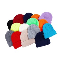 100% bonnets d'extérieur en laine tricotés à la main petite casquette conceptions personnalisables bonnet tricoté Logo personnalisé bonnet d'hiver chapeaux