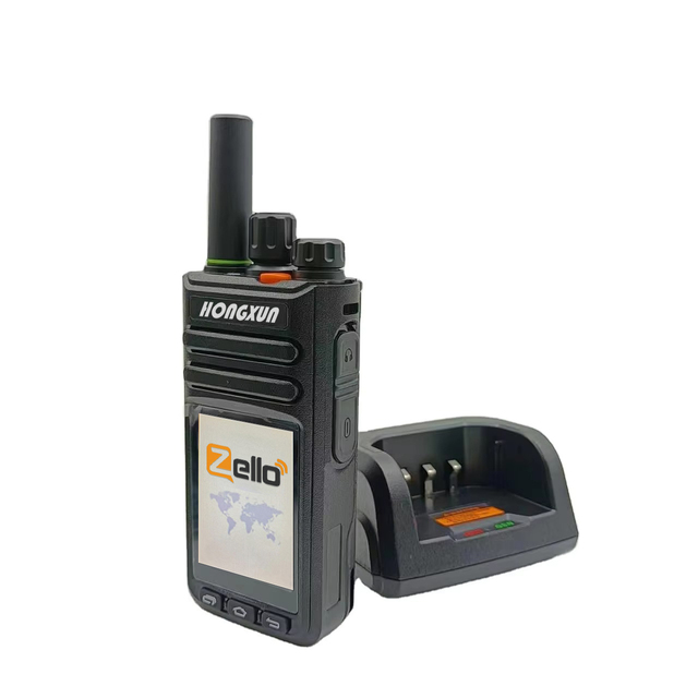 Zello Android 4G POC Walkie Talkie Handheld 3G Radio 50km Ran Waterproof Output Power GPS Custom Android Devices Compatible