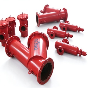 Filtre de canalisation auto-nettoyant en forme de Y à rinçage manuel pour système de nettoyage de conduites d'eau incendie - Product Image 5