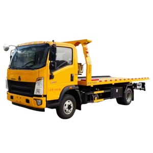 Oferta Especial: Camión Grúa Integrado HOWO con Chasis de 3-12 Toneladas, <span class=keywords><strong>Plataforma</strong></span> Plana - Product Image 5