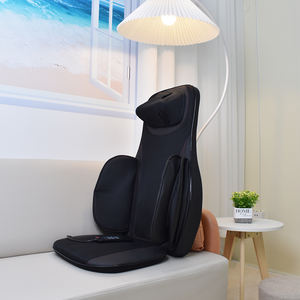 Masajeador eléctrico de espalda, cojín de masaje con calefacción por vibración, con calefacción - Product Image 4