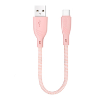 Câble de téléphone portable USB tressé WITNUT 0,25 m 2A Type-C, chargeur rapide, câble Type-C pour Android en stock