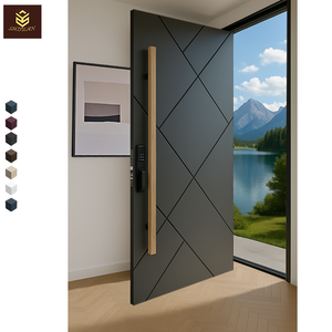 Shiyuan đúc nhôm nhập cửa không thấm nước với cách nhiệt và cách âm bảng điều khiển chính cho phòng khách ngoài trời hoặc biệt thự - Product Image 6