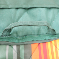 Vente en gros Couverture de pique-nique imperméable recyclée pliable Tapis de camping Cadeau Promotion Tapis de pique-nique personnalisé avec poignée