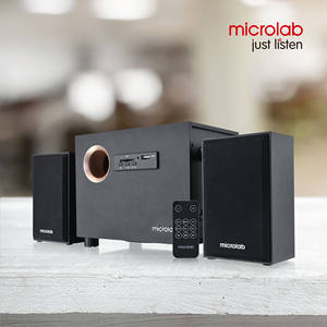 ลำโพงเดสก์ท็อป2.1 <span class=keywords><strong>Microlab</strong></span> พร้อมรีโมทคอนโทรลและ M-105R ซับวูฟเฟอร์คุณภาพสูง - Product Image 3