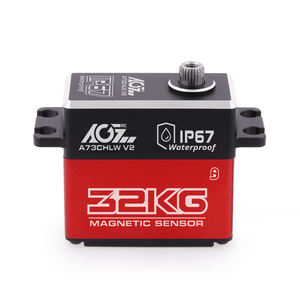 A73CHLW V2 32kg Alto Torque 0.135s Alta Velocidad Engranajes Metálicos Impermeables Sin Núcleo Doble Rodamiento de Bolas Piezas para Aviones RC - Product Image 1