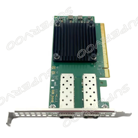 Carte d'interface réseau Ethernet X-6 à double port 25 Gb/s SFP28 PCIe 4.0 X16 MCX623102AN-ADAT pour serveur