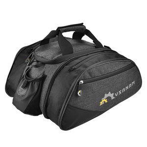 Sac de selle arrière de vélo imperméable 12L extensible, sac de coffre pour vélo de montagne, sac de rangement pour bagages de vélo, <span class=keywords><strong>sacoche</strong></span> - Product Image 3
