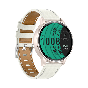 Hot Thiết Kế GPS Thông Minh Đồng Hồ Km96 Với Hai Dây Đeo, 1.32Inch <span class=keywords><strong>M</strong></span>àn Hình Amoled 450MAh Pin 3ATM Không Thấ<span class=keywords><strong>m</strong></span> Nước <span class=keywords><strong>M</strong></span>ới Smartwatch Cho Phụ Nữ - Product Image 2