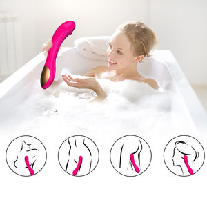 2023 Bestseller USB-Aufladbarer 12-Gang Massage-<span class=keywords><strong>Vibrator</strong></span> Dildo für Frauen Sexspielzeug - Product Image 2