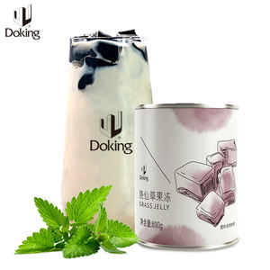 Doking 800G Bahan <span class=keywords><strong>Jelly</strong></span> Rumput Manis Kalengan untuk Minuman Teh Susu - Product Image 4