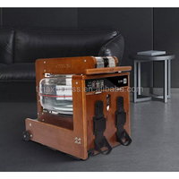 Machine à ramer intelligente pliable en bois TX615 Joysong, machine à ramer à résistance à l'eau pour la salle de sport à domicile, exercices en studio