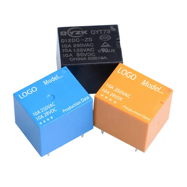 Roarkit JQC-3F SPDT PCB 5-Pin T73 DC Relay 12V/24V/48V/5V Auto Application Electromagnetic