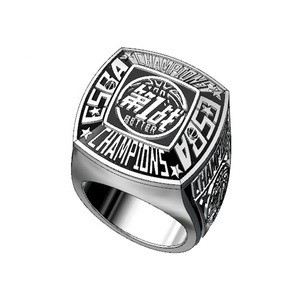 Personnalisé de haute qualité alliage hommes bijoux de <span class=keywords><strong>mode</strong></span> <span class=keywords><strong>2022</strong></span> ESBA chinois jeunesse <span class=keywords><strong>basket</strong></span>-ball championnat anneau pour cadeau ou fête - Product Image 4