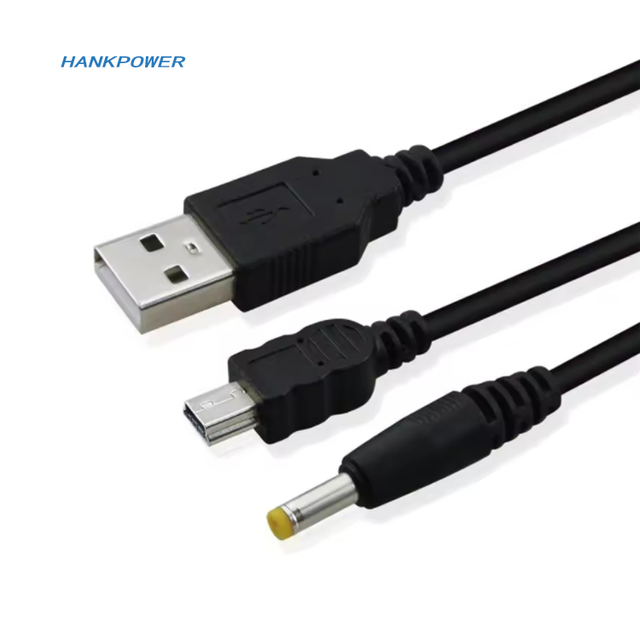 For PSP 2 in 1 USB Charger Power Adapter Cable for PSP 1000 2000 3000