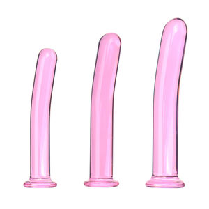 Rosa und schwarz gebogene Glas dildos weiblicher Mastur bator <span class=keywords><strong>Anal</strong></span> Expansion Massage <span class=keywords><strong>Anal</strong></span> Dilatator Sexspielzeug - Product Image 2