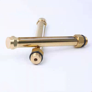XZW 1/4 BSP 100mm Jauge de niveau de réservoir en laiton, jauge tubulaire d'huile, jauge de niveau, raccords de tuyauterie, moulage et polissage - Product Image 4