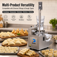 Nouvelle Machine Automatique Tout-en-un en Acier Inoxydable pour la Fabrication de Siomai, Shaomai, Shumai, Dimsum, Baozi, Wonton et Dumplings de Porc Surgelés