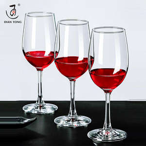 Набор из 6 бокалов для красного вина из высококачественного стекла, 465 мл, с длинной ножкой, для ресторанов, свадеб, с возможностью нанесения логотипа, золотой ободок, современный люкс - Product Image 4