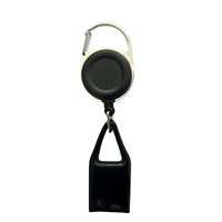 Housse de protection en silicone coloré pour briquet BIC avec clip et porte-clés rétractable – Accessoires pour fumeurs de taille standard