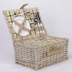 Gift Folding Cheap Empty Wicker Hot Sale The Most Popular Picnic Basket - Product Image 4