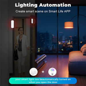 2024 Tuya Smart <strong>WiFi</strong> Door Open/Closed Detectors App <strong>Notification</strong> Alert Security Alarm Support Alexa Google Home - Product Image 5