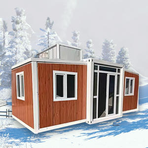 منزل حاوية متنقل بتكوين ذكي فاخر مورد صيني لكابينة التفاح على طراز غرفتي نوم وغرفة معيشة واحدة للمنزل - Product Image 2