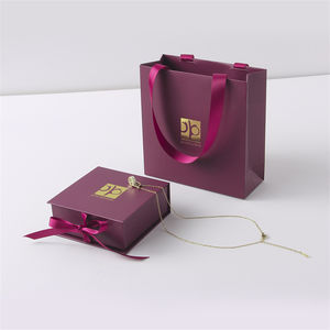 Expédition directe, prix d'usine, logo cosmétique, bougie, chaussettes pour bébé, masque, ensemble de maquillage, boîte à bijoux en or écologique rose, boîte à bijoux en diamant - Product Image 4